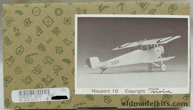 Fabric Time Specials 1/72 Nieuport 10, 05 plastic model kit